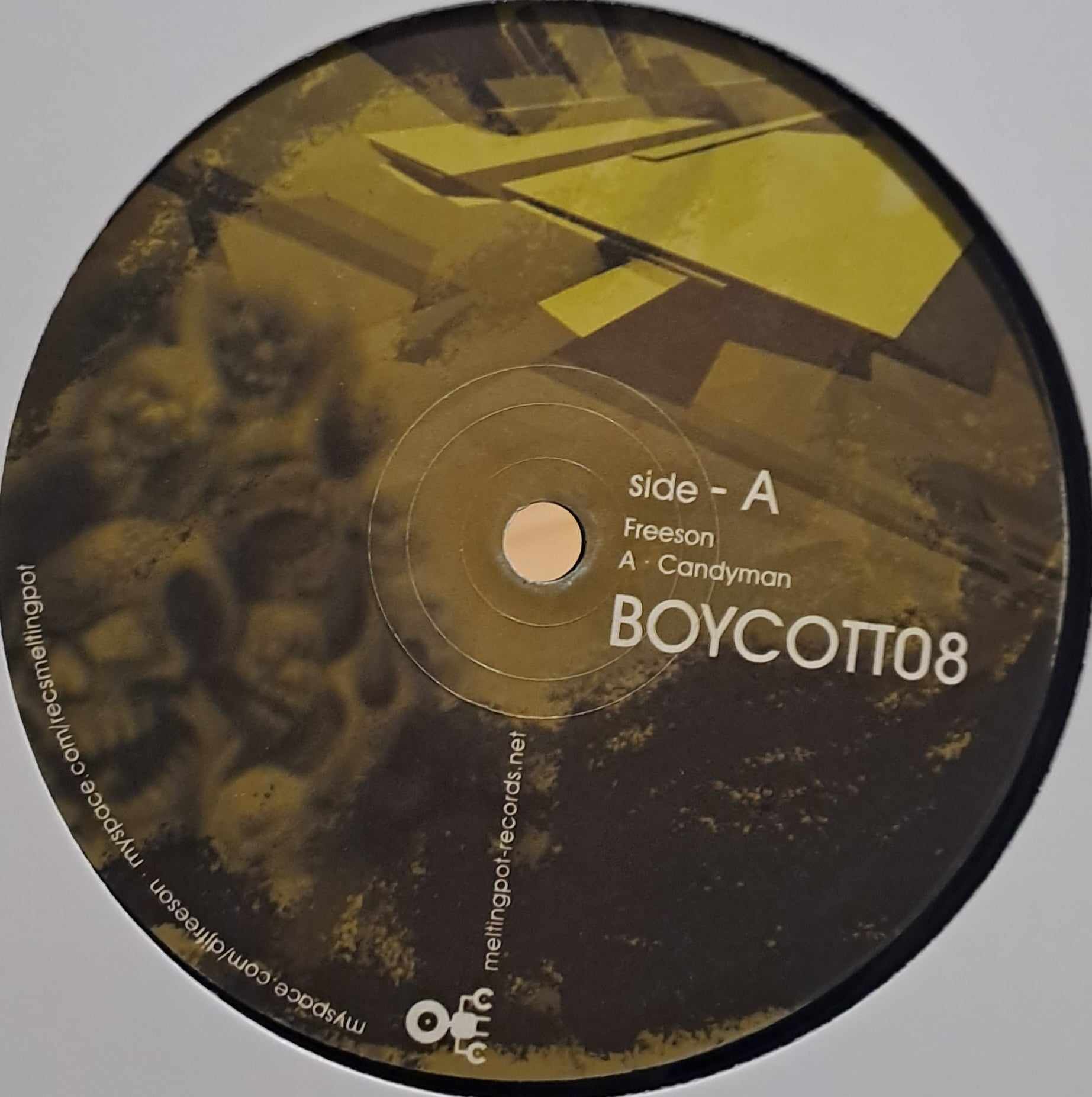 Boycott 008 - vinyle freetekno